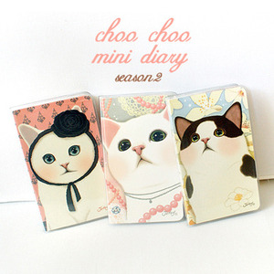 [2011 Choo Choo mini diary v.2-black rose]