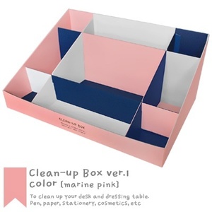 [(변색50%dc)clean-up box ver.1 color (marine pink)]