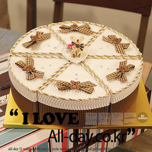 서울메이트 골판지케익(케이크선물상자)