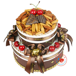 피스타치오 골판지케익(케이크선물상자)